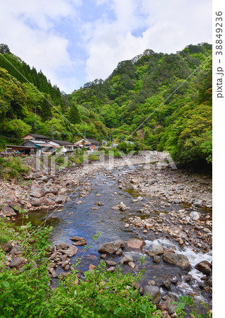 日之影川の写真素材