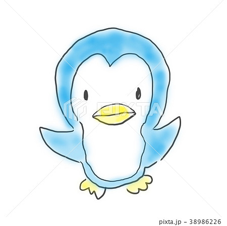 ペンギン ペンちゃん 鳥 Mangaのイラスト素材