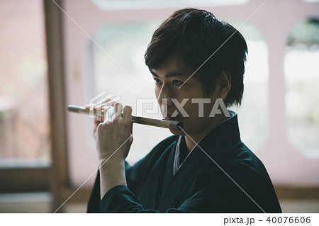 横笛の写真素材