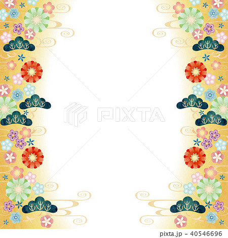 松 和柄のイラスト素材