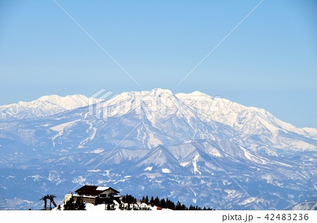 杉ノ原ゴンドラの写真素材