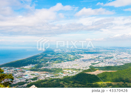 銭函海岸の写真素材