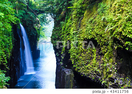 高千穂峡の写真素材 - PIXTA