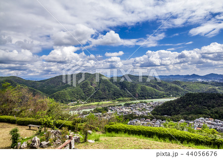 鵜沼城の写真素材