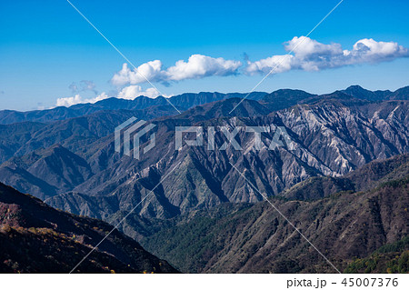 足尾山地の写真素材