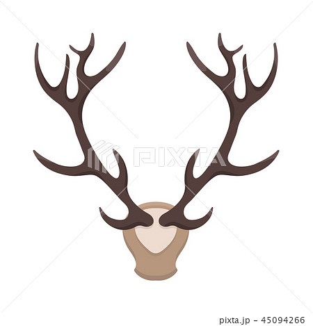しか シカ 鹿 アイコンのイラスト素材
