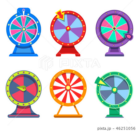 ルーレット 依存 習慣 矢のイラスト素材