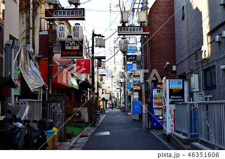 昭和新道商店街の写真素材