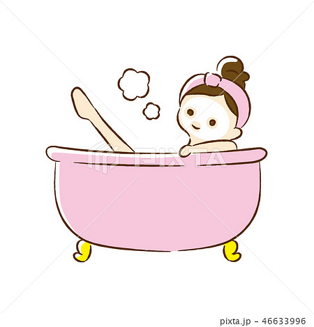 足浴のイラスト素材