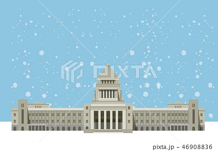 国会議事堂のイラスト素材集 Pixta ピクスタ