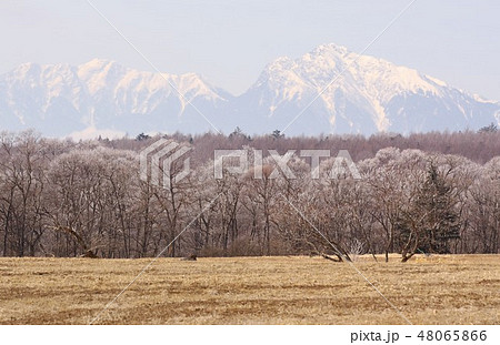 明石山脈 山の写真素材