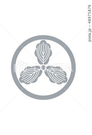 山内家家紋の写真素材