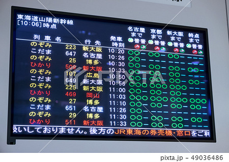 新幹線案内板 打ち込んで遊ぼう！新幹線電光掲示板β | 鉄道ホビダス