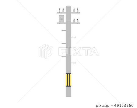 電線柱のイラスト素材