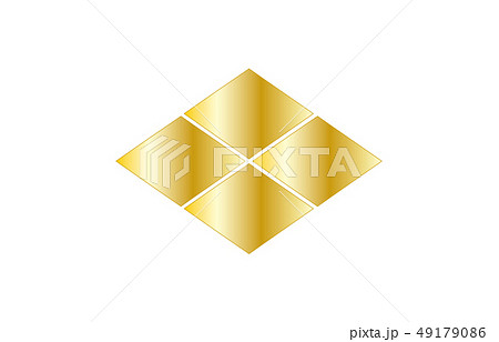 武田菱 家紋の写真素材 - PIXTA