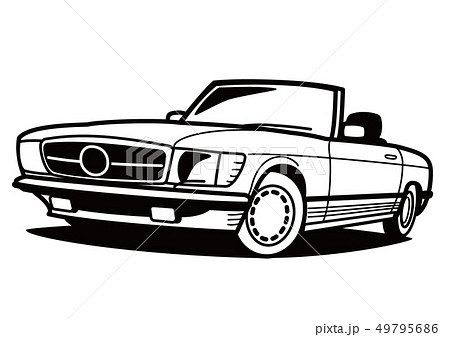 ベンツのイラスト素材