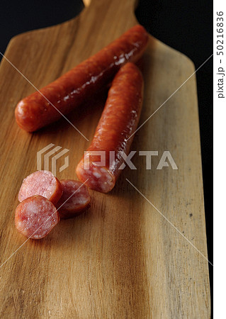 サラミ法の写真素材