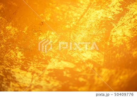 金 金箔的質地素材集