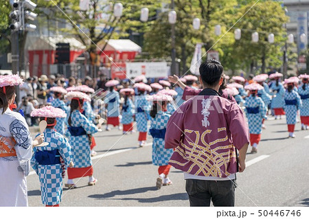 博多どんたくの写真素材