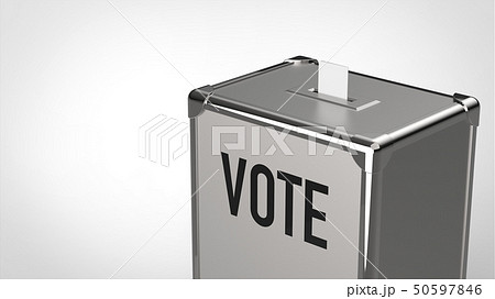 投票箱のイラスト素材