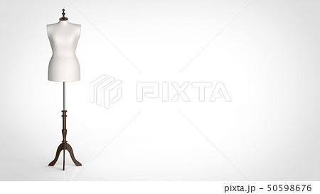 トルソー 人台 マネキン 3dのイラスト素材 - PIXTA