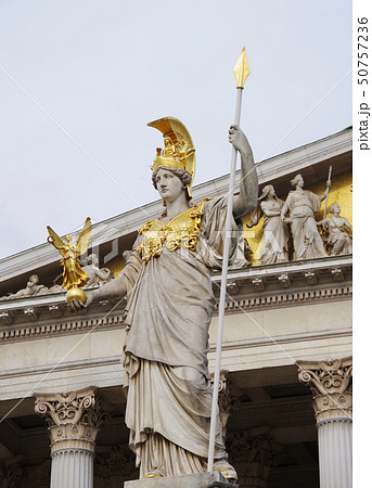 アテナ女神の写真素材