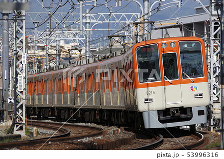 阪神電車の写真素材