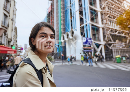 パリ国立近代美術館の写真素材