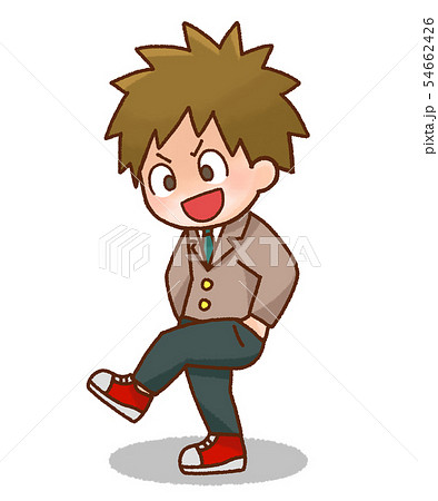 いじめっこのイラスト素材
