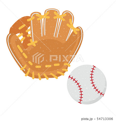 グローブ 野球グローブ のイラスト素材集 ピクスタ