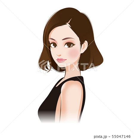 ノースリーブのイラスト素材