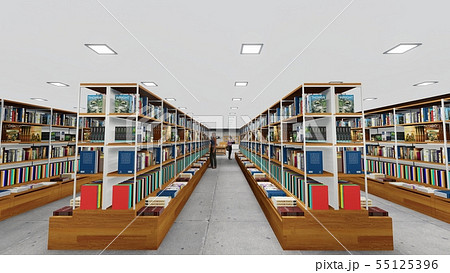 本屋のイラスト素材