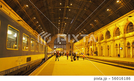 ブダペスト東駅の写真素材