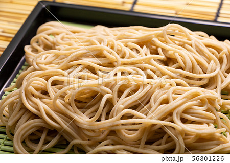 せいろ蕎麦の写真素材