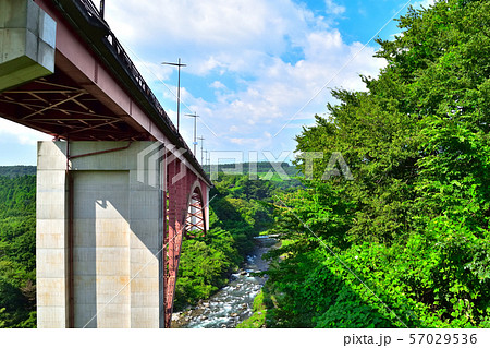 那須高原大橋の写真素材