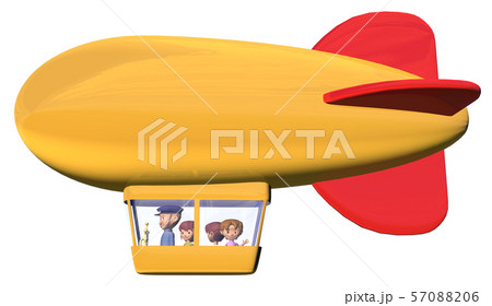 飛行船のイラスト素材集 ピクスタ