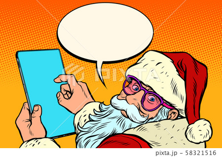 サンタクロース帽子のイラスト素材