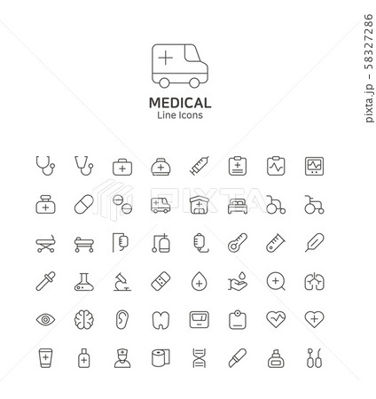 眼科検診 イラストのイラスト素材