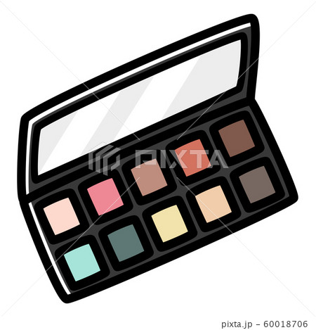 アイシャドウのイラスト素材
