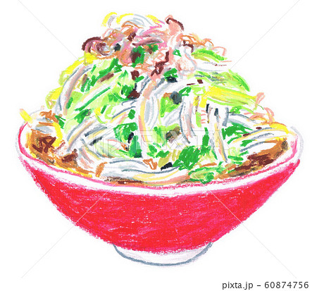 ラーメン二郎の写真素材