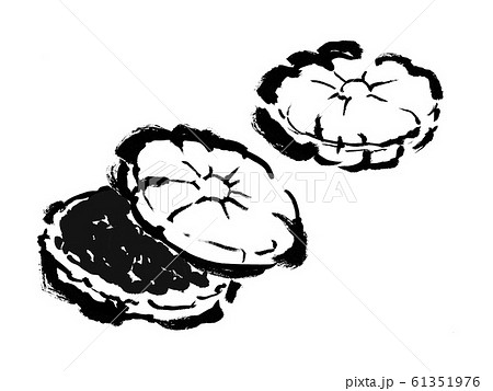 最中のイラスト素材