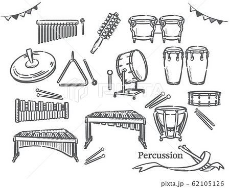 パーカッションのイラスト素材集 ピクスタ