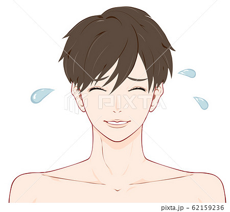 苦笑いのイラスト素材
