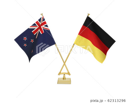 ニュージーランドの国旗の写真素材