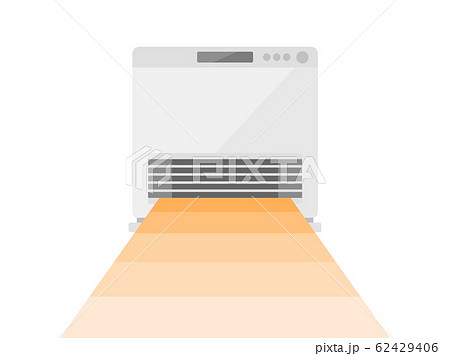 電気ストーブのイラスト素材