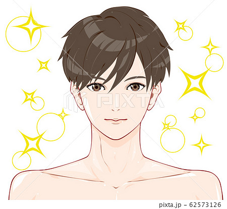 美青年のイラスト素材