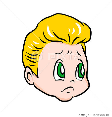 ポンパドールのイラスト素材