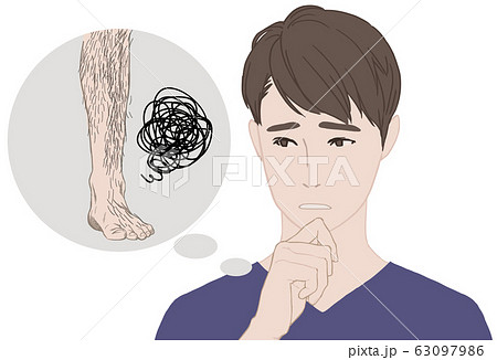 かっこいい 中年のイラスト素材