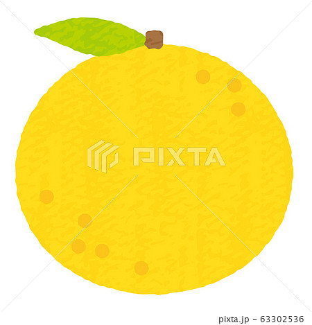 柚子のイラスト素材