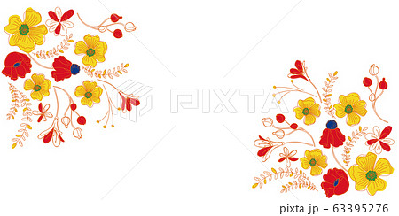 レトロ イラスト 線画 背景のイラスト素材